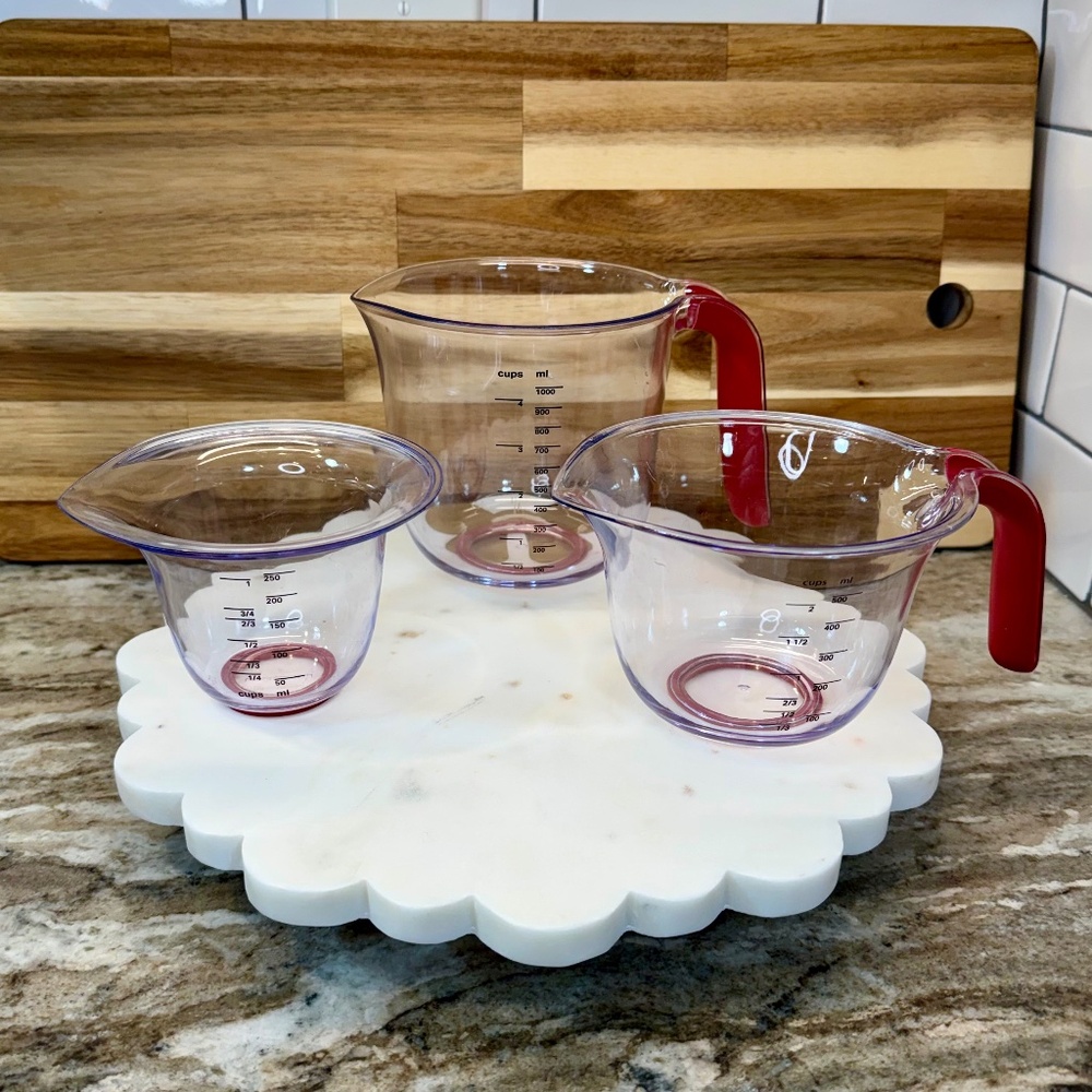 KitchenAid Red Kitchen Tool Bundle โข Measuring Cups, Spoons & Wine Opener - Picture 3 of 7